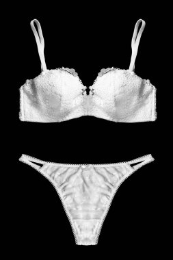 Beyaz iç çamaşırı izole