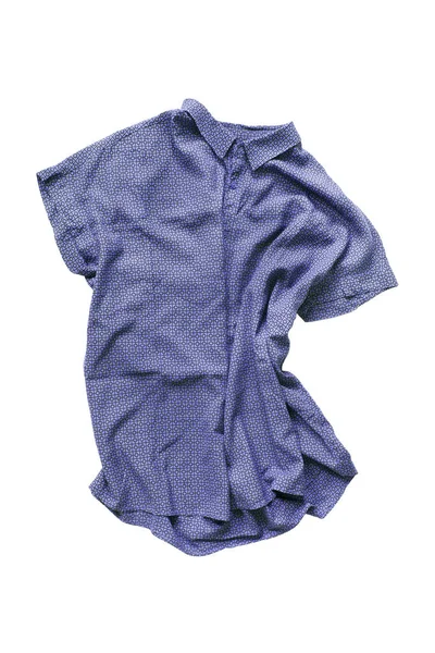 Crumpled shirt isolated — Stock Photo, Image