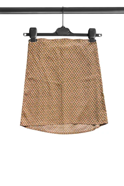 Skirt on hanger isolated — Stock Photo, Image