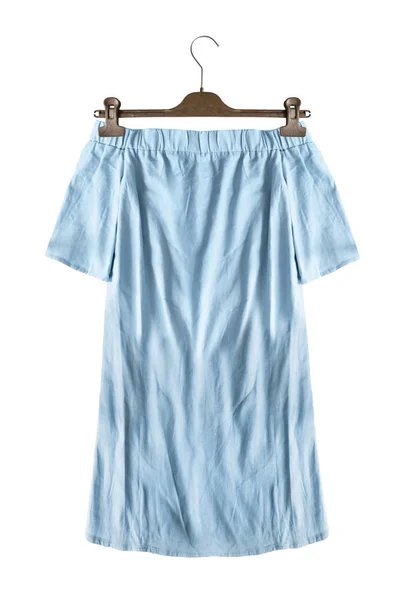 Φόρεμα σε κρεμάστρα απομονωμένες — Φωτογραφία Αρχείου