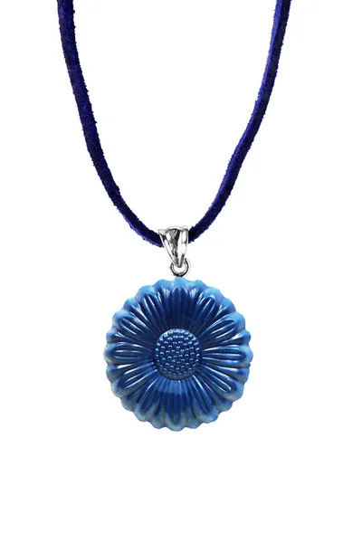 Flower pendant isolated — Stock Photo, Image