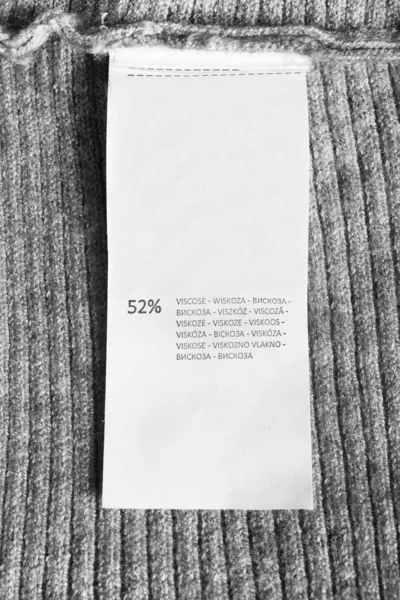 Composición ropa etiqueta —  Fotos de Stock