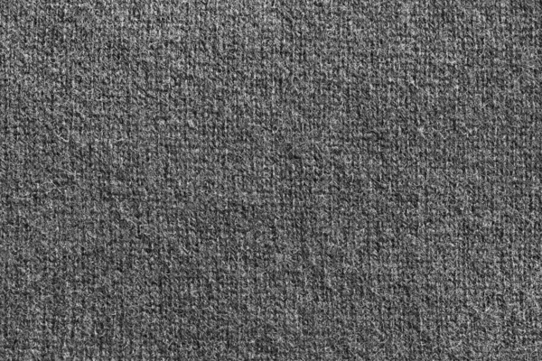 Black wool texture — Stock Photo, Image