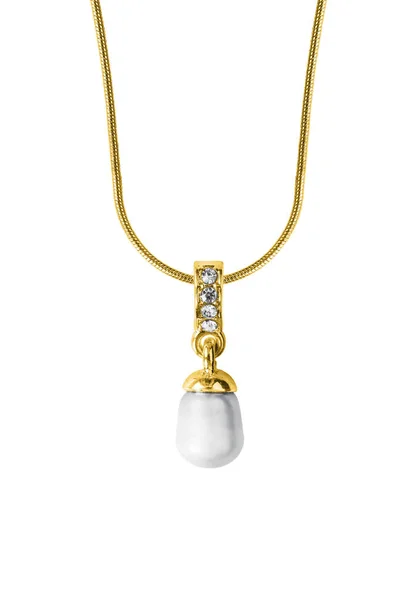 Pearl pendant isolated — Stock Photo, Image