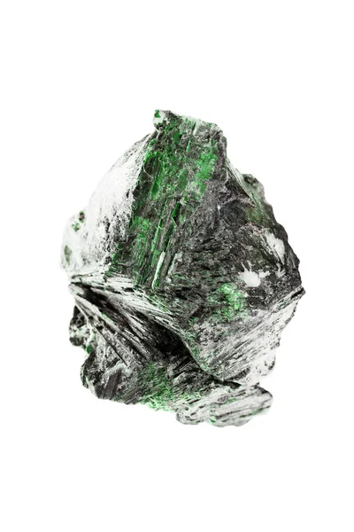 Green mineral isolated — Stock Photo, Image