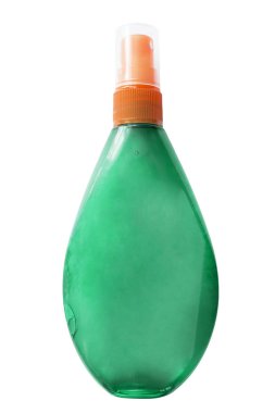 İzole kozmetik şişe