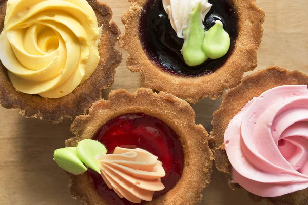 Cakes on table closeup — Stock Photo, Image