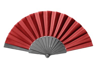 izole kırmızı fan