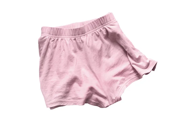 Pantaloncini rosa isolati — Foto Stock