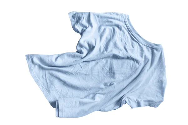 Crumpled t-shirt isolated — Stock Photo, Image