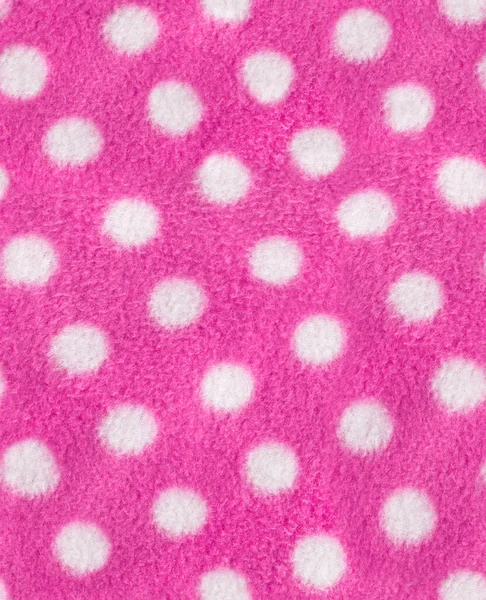 Textura Textil Lunares Rosados Sin Costuras Como Fondo —  Fotos de Stock