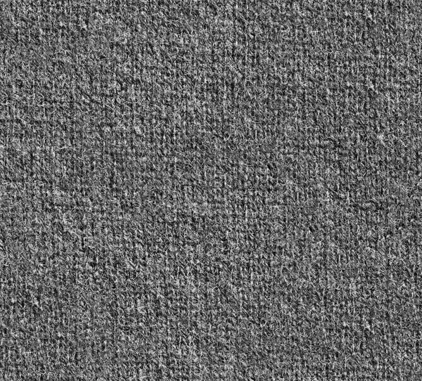 Seamless Black Knitted Wool Texture Cloeup — Stock Photo, Image