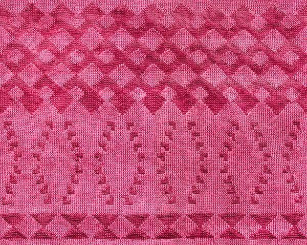 Seamless Pink Textile Texture Background — Stock Photo, Image