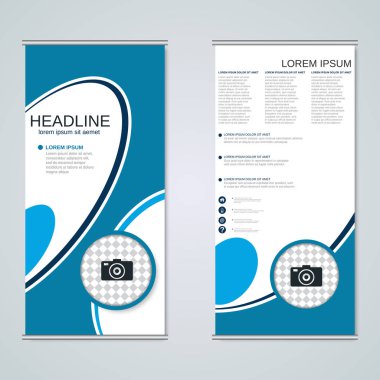 Modern toplu iş afiş şablon vektör