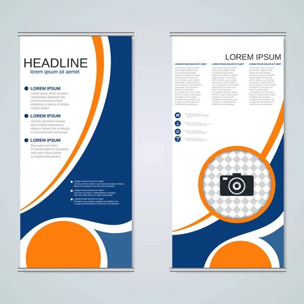 Modern toplu iş afiş şablon vektör