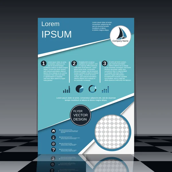 Profesyonel el ilanı vektör tasarım şablonu