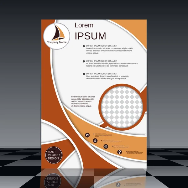 Profesyonel el ilanı vektör tasarım şablonu