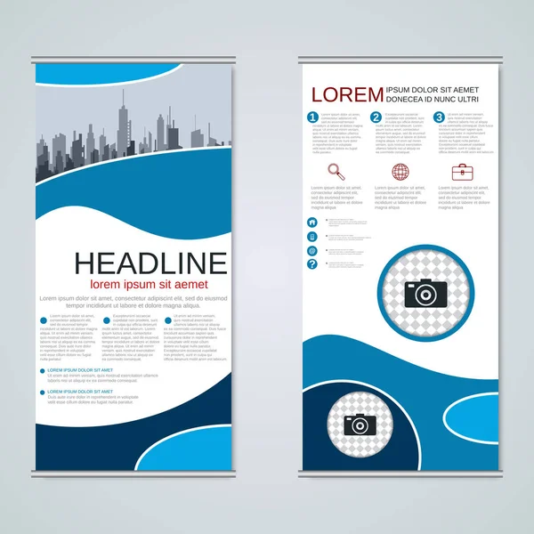 Modern toplu iş afiş şablon vektör