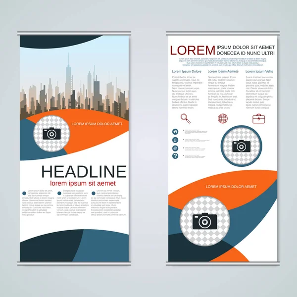 Modern toplu iş afiş şablon vektör