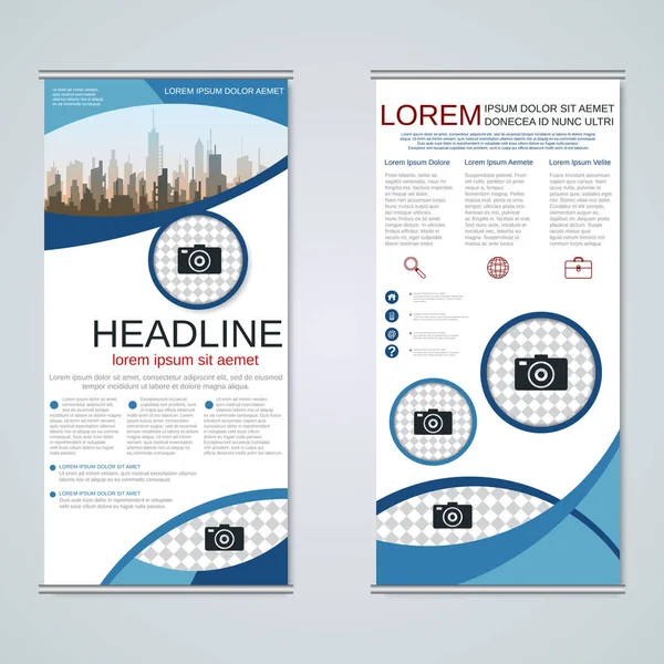 Modern toplu iş afiş şablon vektör