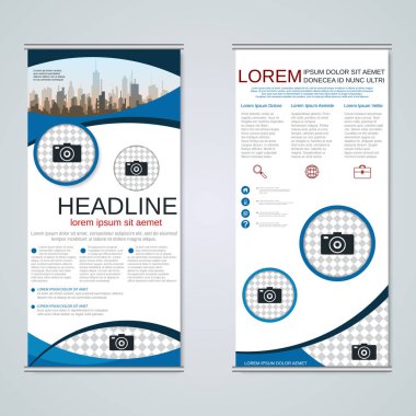 Modern toplu iş afiş şablon vektör