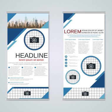 Modern toplu iş afiş şablon vektör