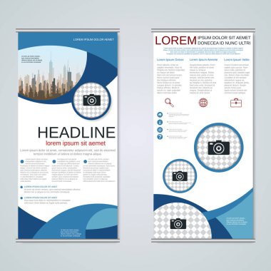 Modern toplu iş afiş şablon vektör