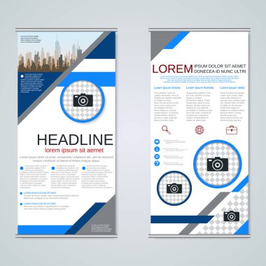 Modern toplu iş afiş şablon vektör