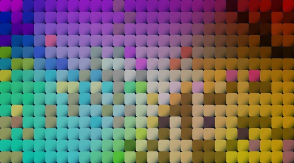 Vector abstracto píxel o fondo de patrón geométrico. Ilustración de cuadrados con color azul borroso gradiente fondo — Archivo Imágenes Vectoriales