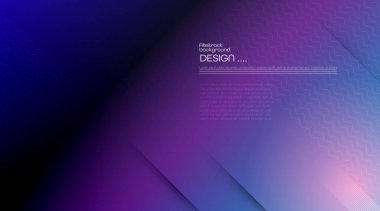 Geometrik şekil, desen kompozisyon soyut dinamik hareket. Renkli degrade arka plan..