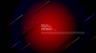 Geometrik şekil, desen kompozisyon soyut dinamik hareket.