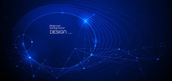 Abstract internet network connection design for web site.Digital data, communication, science and futuristic concept — стоковый вектор