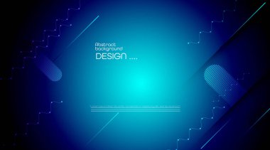 Geometrik şekil, desen kompozisyon soyut dinamik hareket.