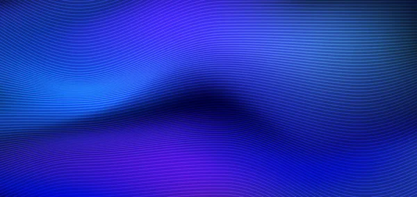 ベクトル図は 明るい色の背景に抽象波状 波線とぼやけたグラデーションメッシュ ダイナミック最小波線組成設計 チラシ ポスター バナーのレイアウト — ストックベクタ