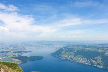 Rigi Kulm İsviçre görünür 360 derece üzerinde göster