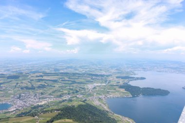 Rigi Kulm İsviçre görünür 360 derece üzerinde göster