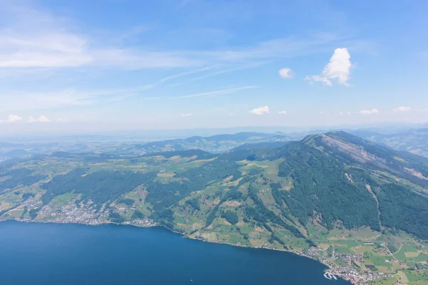 Vista Sobre Rigi Kulm Suiza Visible 360 Grados —  Fotos de Stock