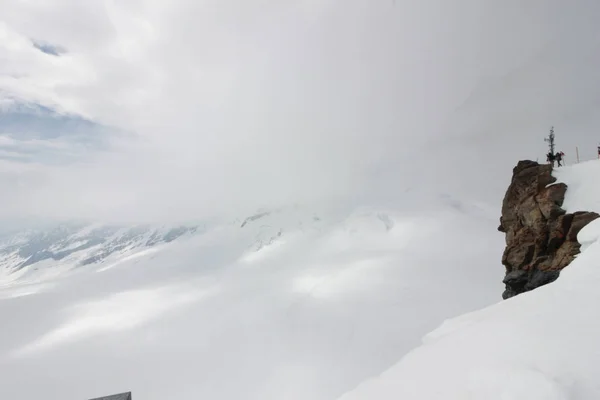 Titlis Szwajcaria Punktu Widzenia 360 Stopni Panoramiczne Atrakcji Szwajcaria — Zdjęcie stockowe