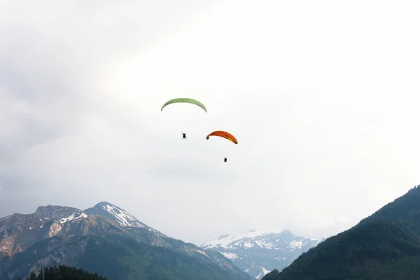 Parasol Dans Ciel Avec Vue Naturelle — Photo