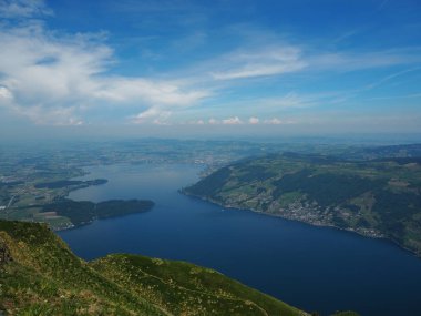 Rigi Kulm İsviçre görünür 360 derece üzerinde göster