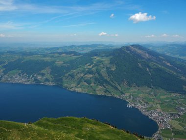 Rigi Kulm İsviçre görünür 360 derece üzerinde göster
