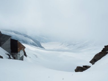 Jungfrau Top, Avrupa'dan, İsviçre bakış açısı 360 derece panoramik, İsviçre'nin en popüler turistik.