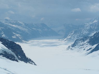 Jungfrau Top, Avrupa'dan, İsviçre bakış açısı 360 derece panoramik, İsviçre'nin en popüler turistik.