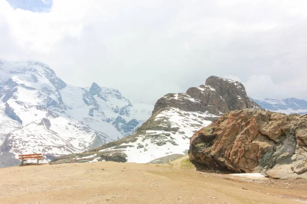 Hermoso Paisaje Montaña Con Vistas Suiza Matterhorn — Foto de Stock