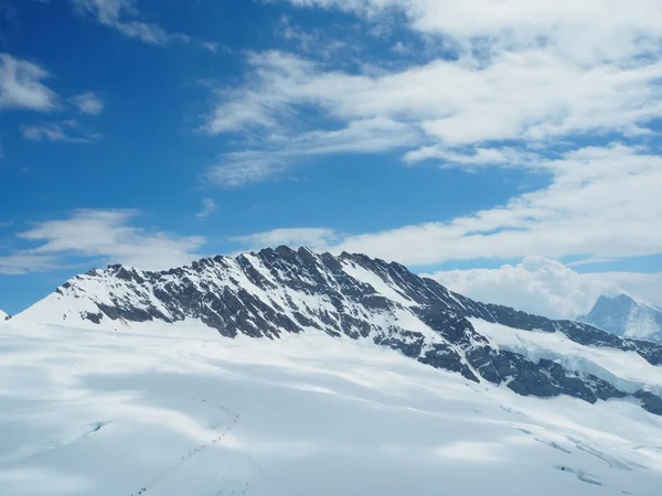 Jungfrau Top Europe Zwitserland Vanuit Het Oogpunt Van 360 Graden — Stockfoto