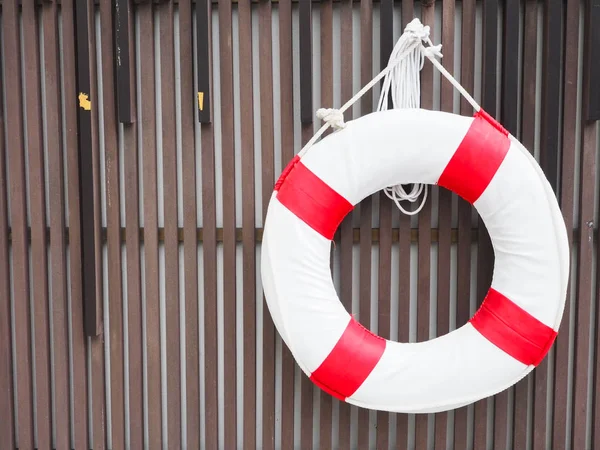 Rubber ring for drowning survivors