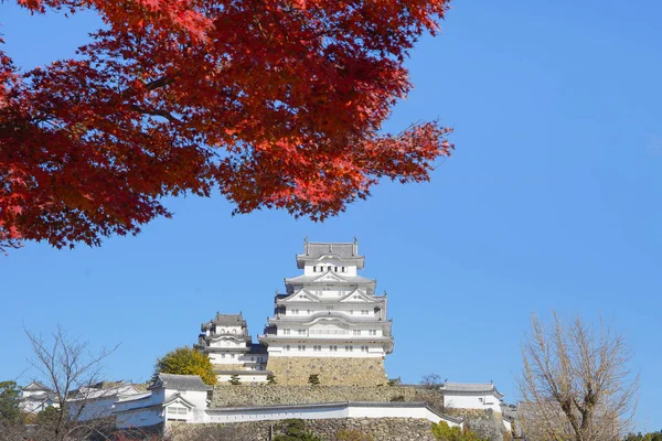 Velkou Výhodou Hrad Himedži Japonsku — Stock fotografie