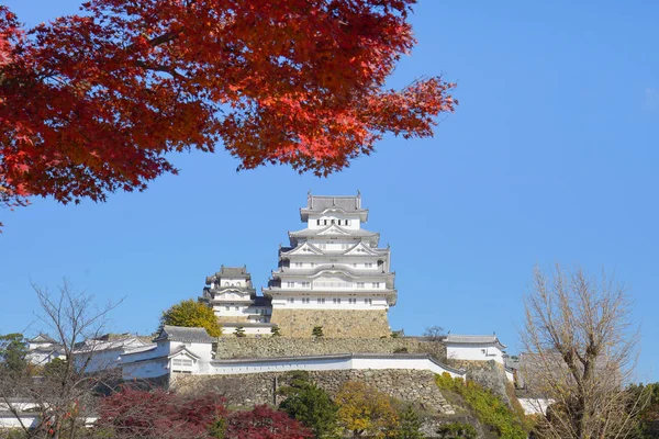 Velkou Výhodou Hrad Himedži Japonsku — Stock fotografie