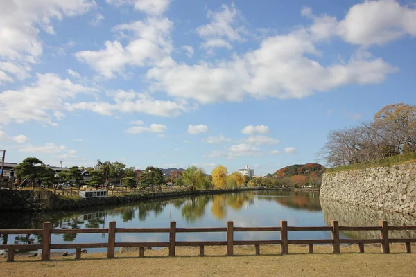 Velkou Výhodou Hrad Himedži Japonsku — Stock fotografie