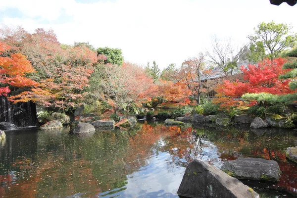 Jardim Kokoen Belo Jardim Perto Castelo Himeji — Fotografia de Stock